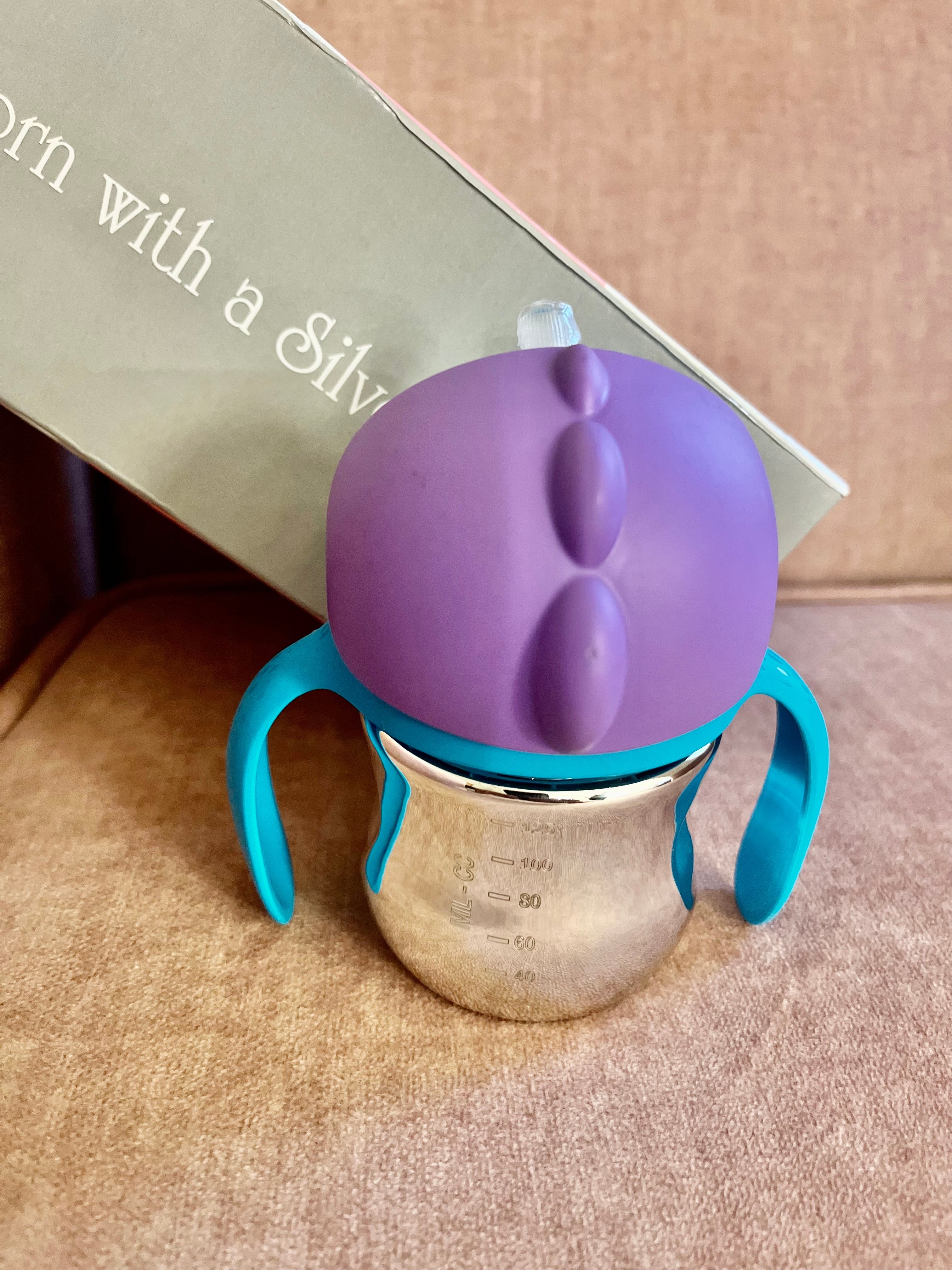 Silver Sipper/ Straw Cup for Baby & Child 999