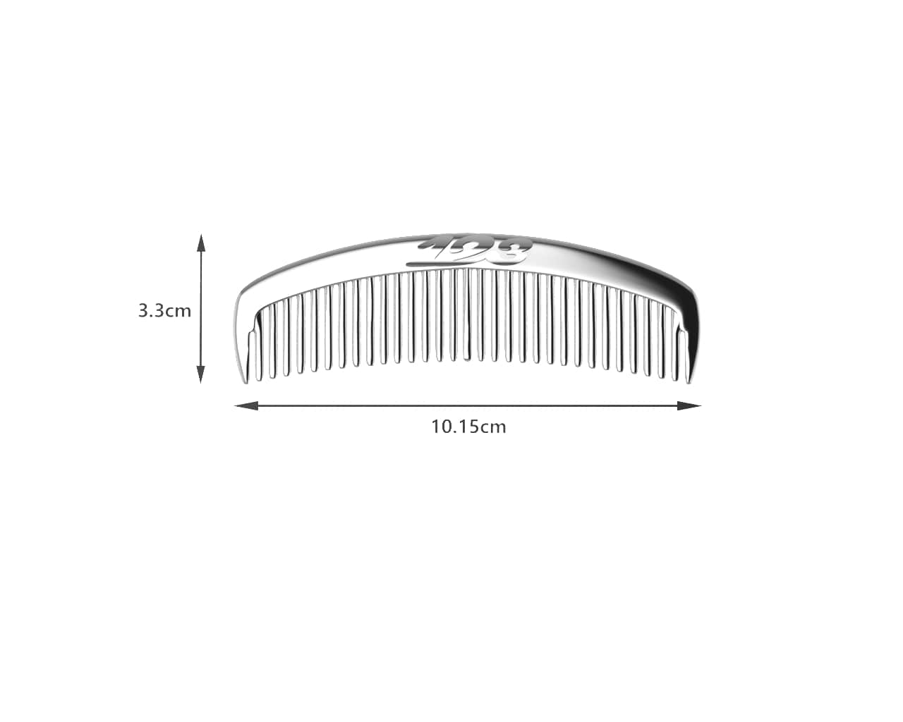 Sterling Silver Comb for Baby, Kids and Mom - 123