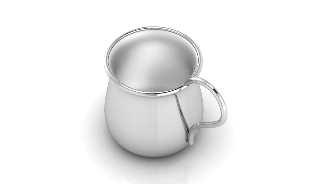 Sterling Silver Mini Bulge Baby Cup Cups