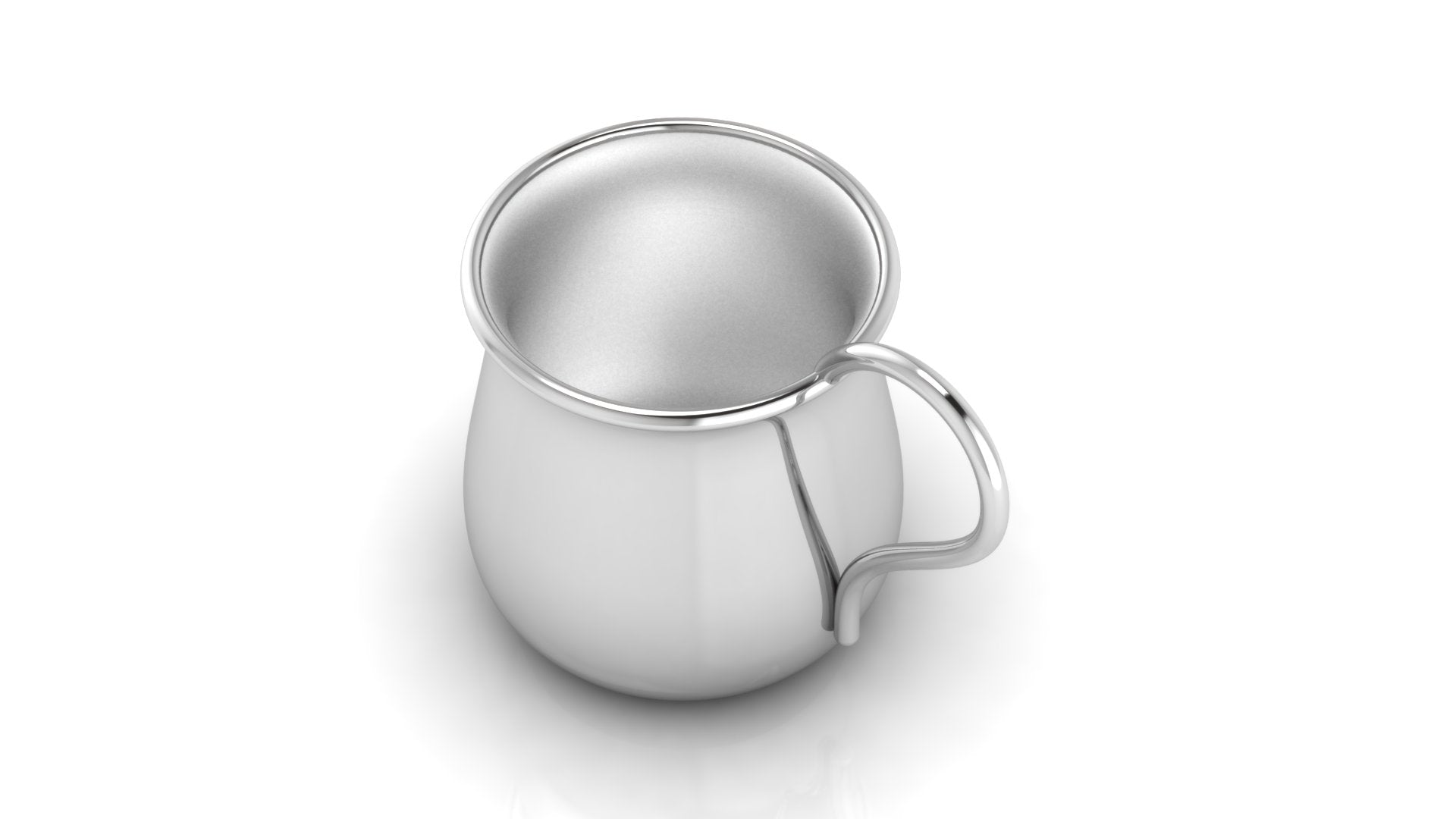 Sterling Silver Mini Bulge Baby Cup Cups