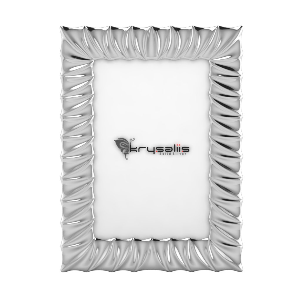 Pure Silver Bevelled Photo Frame By Krysaliis 6X4 Frames