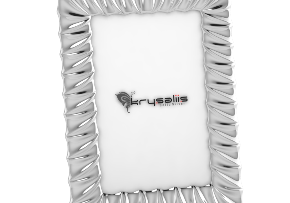 Pure Silver Bevelled Photo Frame By Krysaliis 6X4 Frames