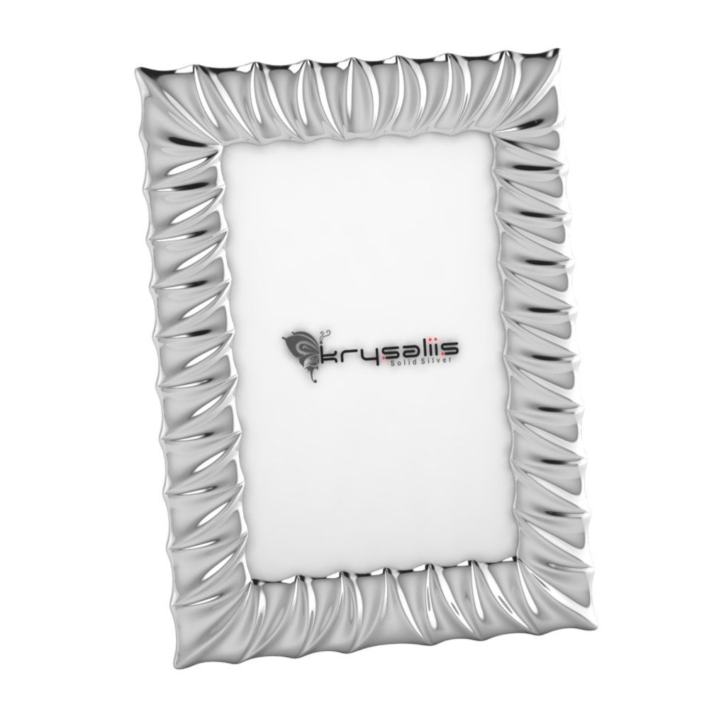 Pure Silver Bevelled Photo Frame By Krysaliis 6X4 Frames