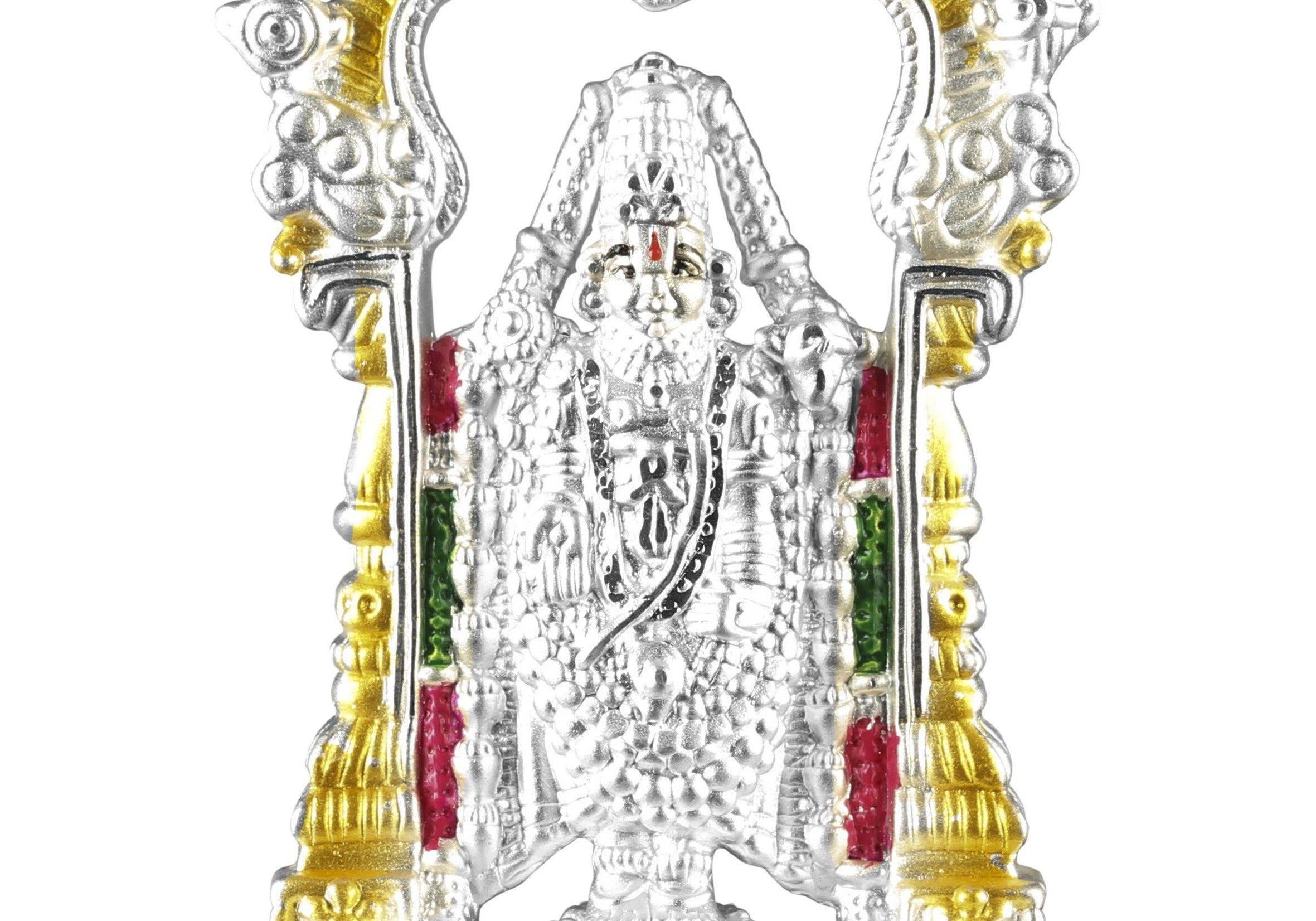 999 Pure Silver Balaji Idol By Krysaliis Isvara-Kribl_Ms01 Idols