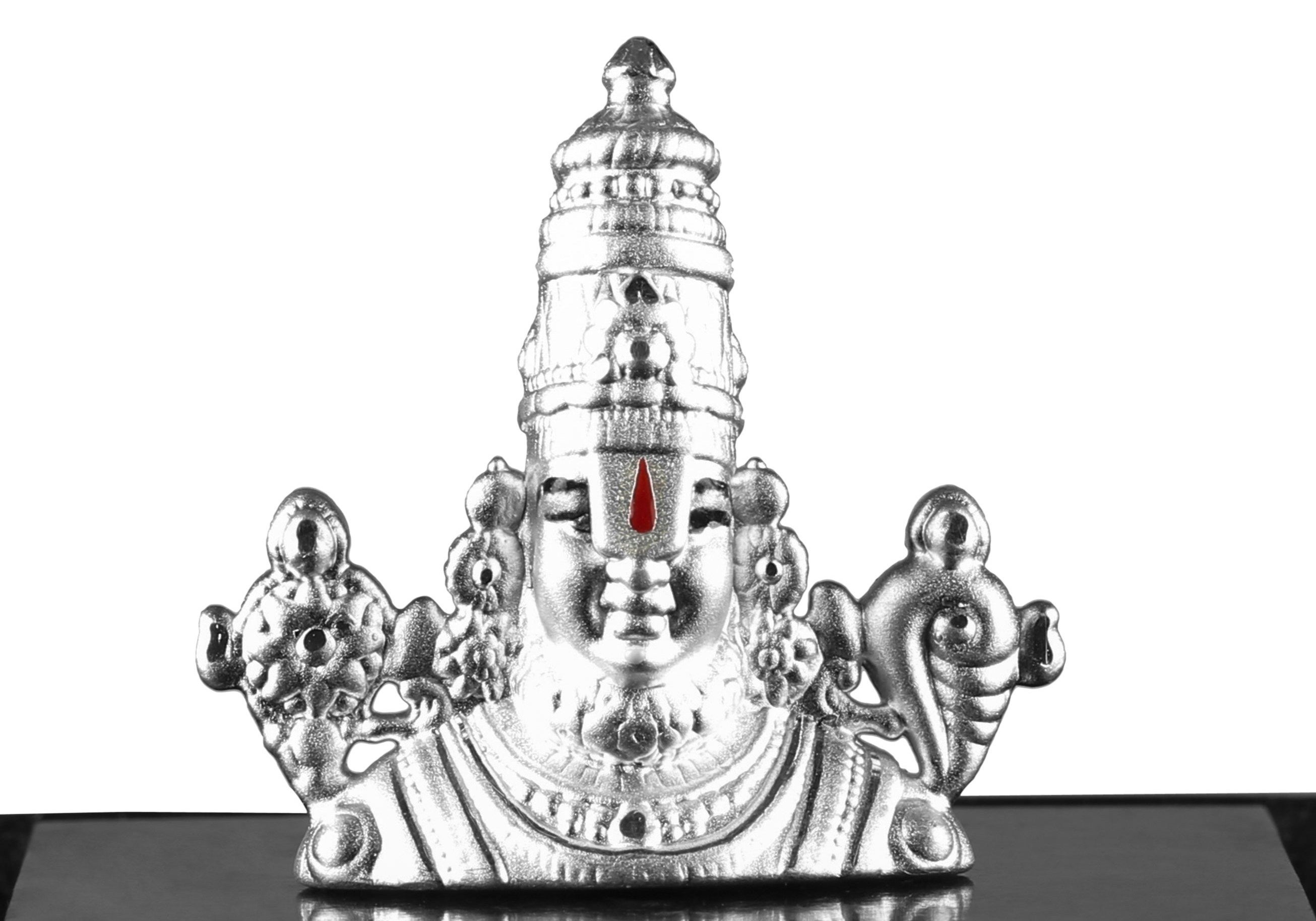 999 Pure Silver Balaji Idol By Krysaliis Isvara-Kribl_Ms03 Idols