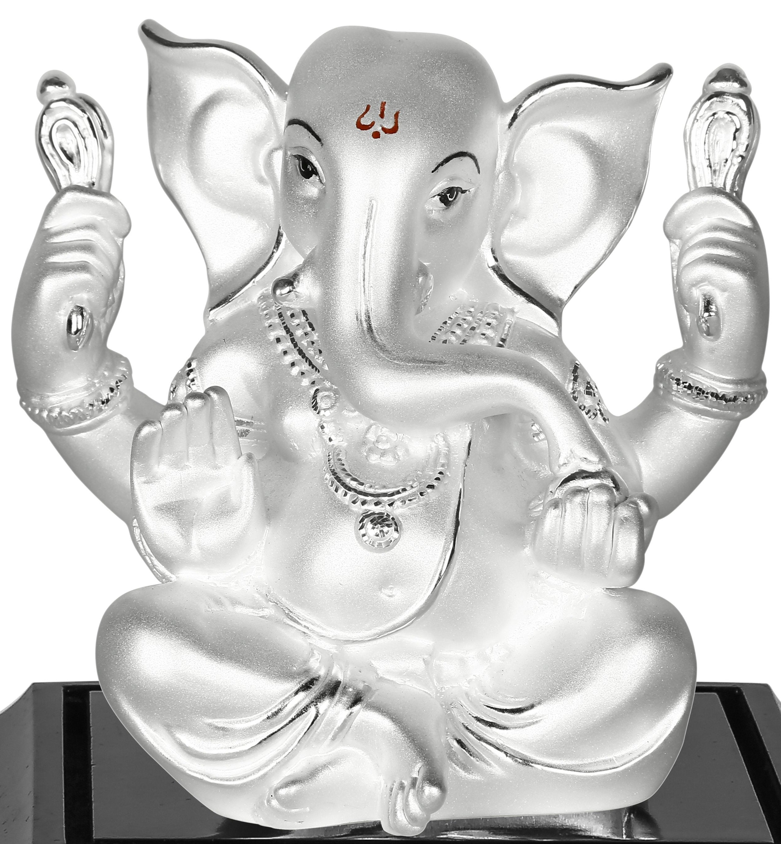 999 Pure Silver Ganesha Idol By Krysaliis Isvara - Krign02 Idols