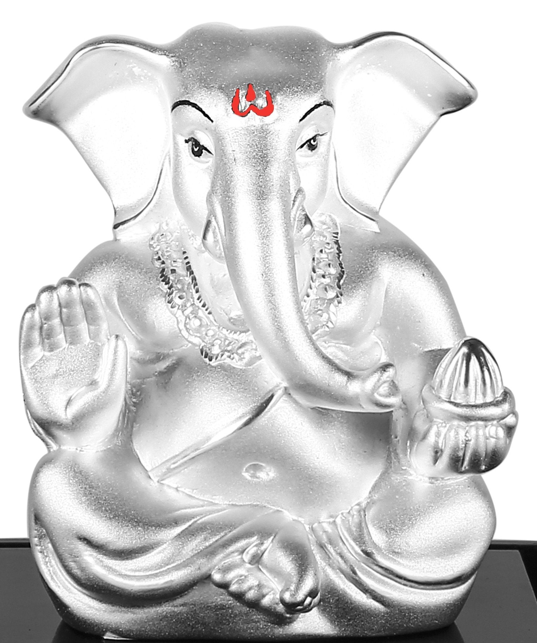 999 Pure Silver Ganesha Idol By Krysaliis Isvara - Krign_05 Idols