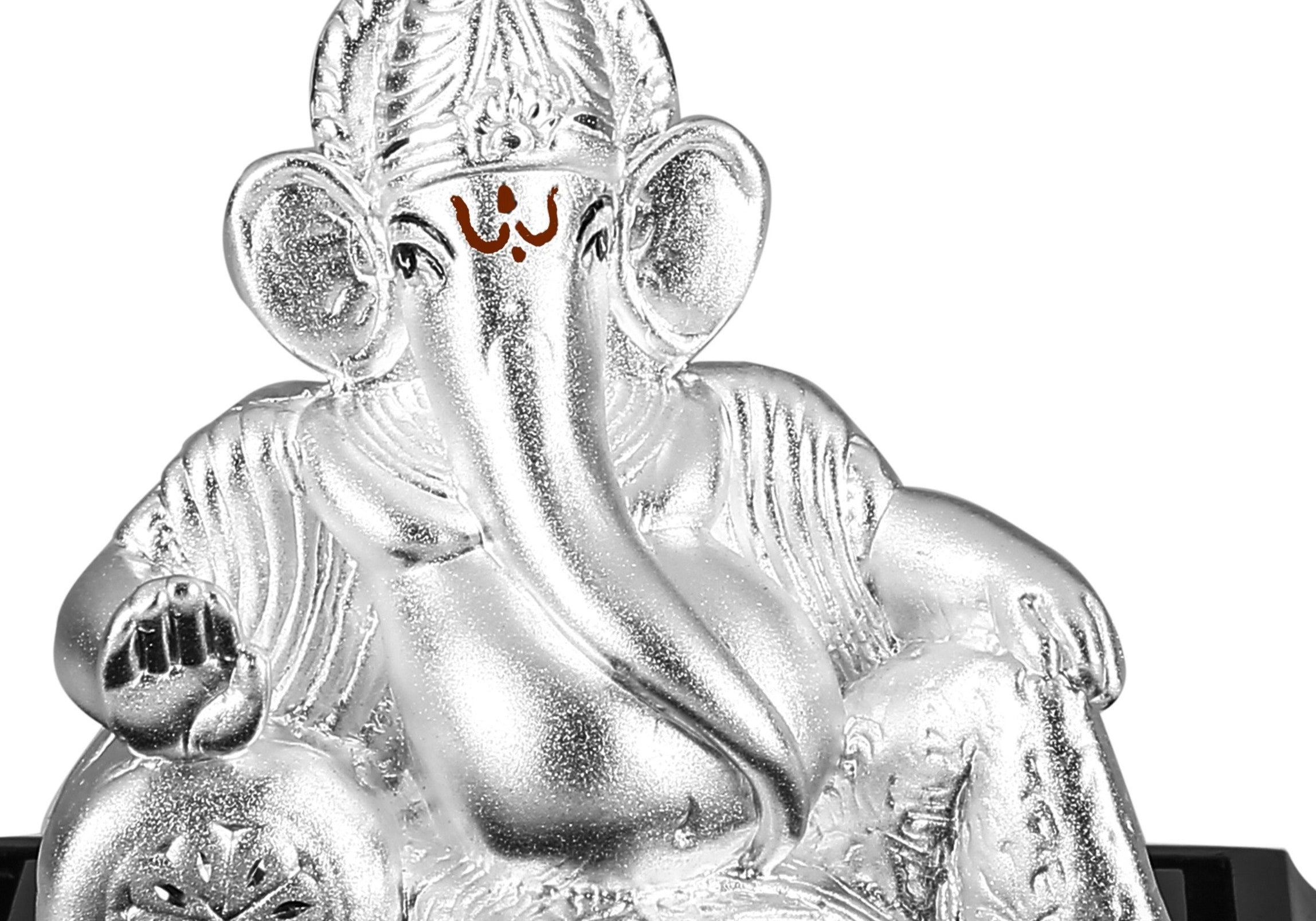 999 Pure Silver Ganesha Idol By Krysaliis Isvara - Krign_19 Idols