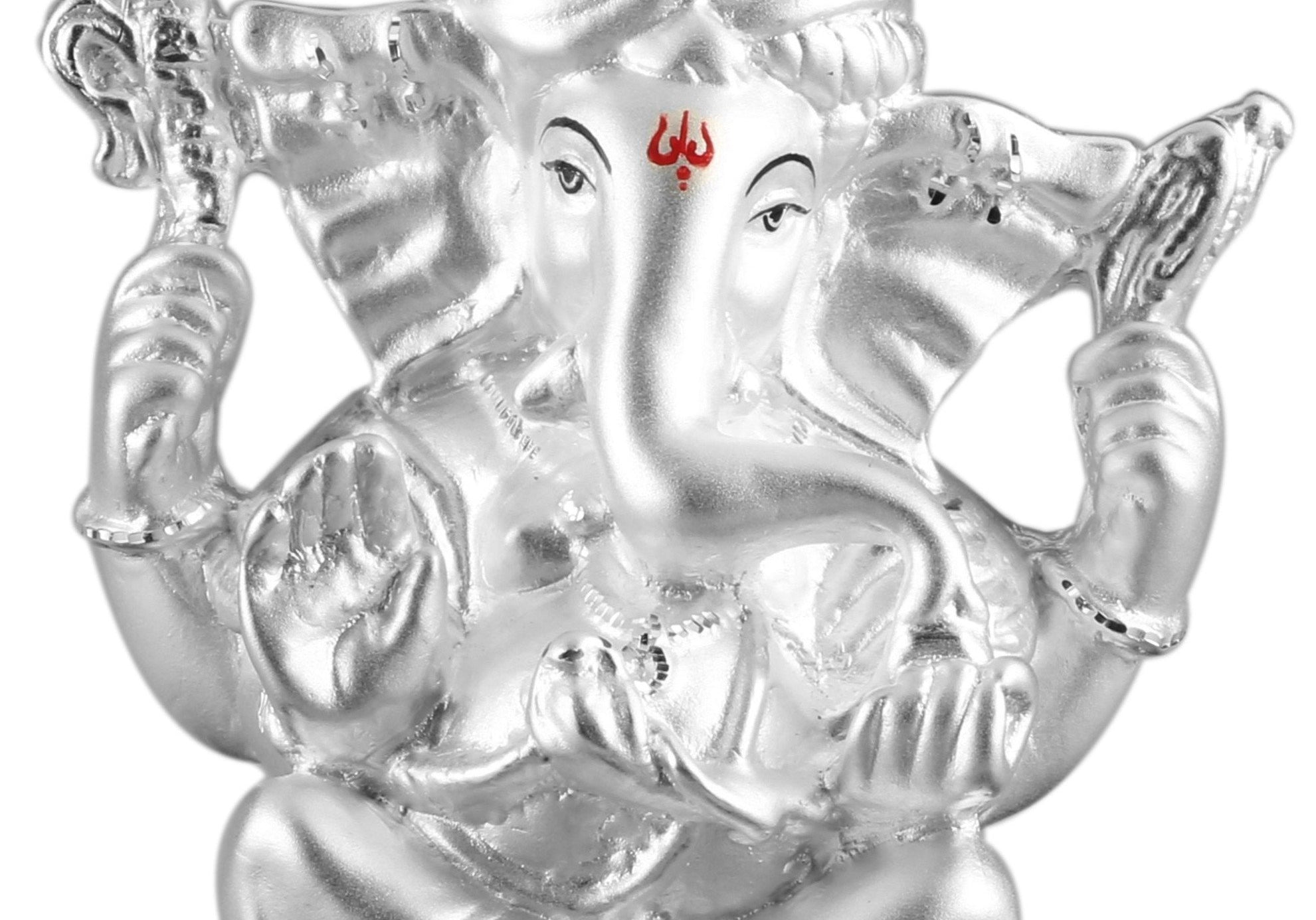 999 Pure Silver Ganesha Idol By Krysaliis Isvara - Krign22 Idols