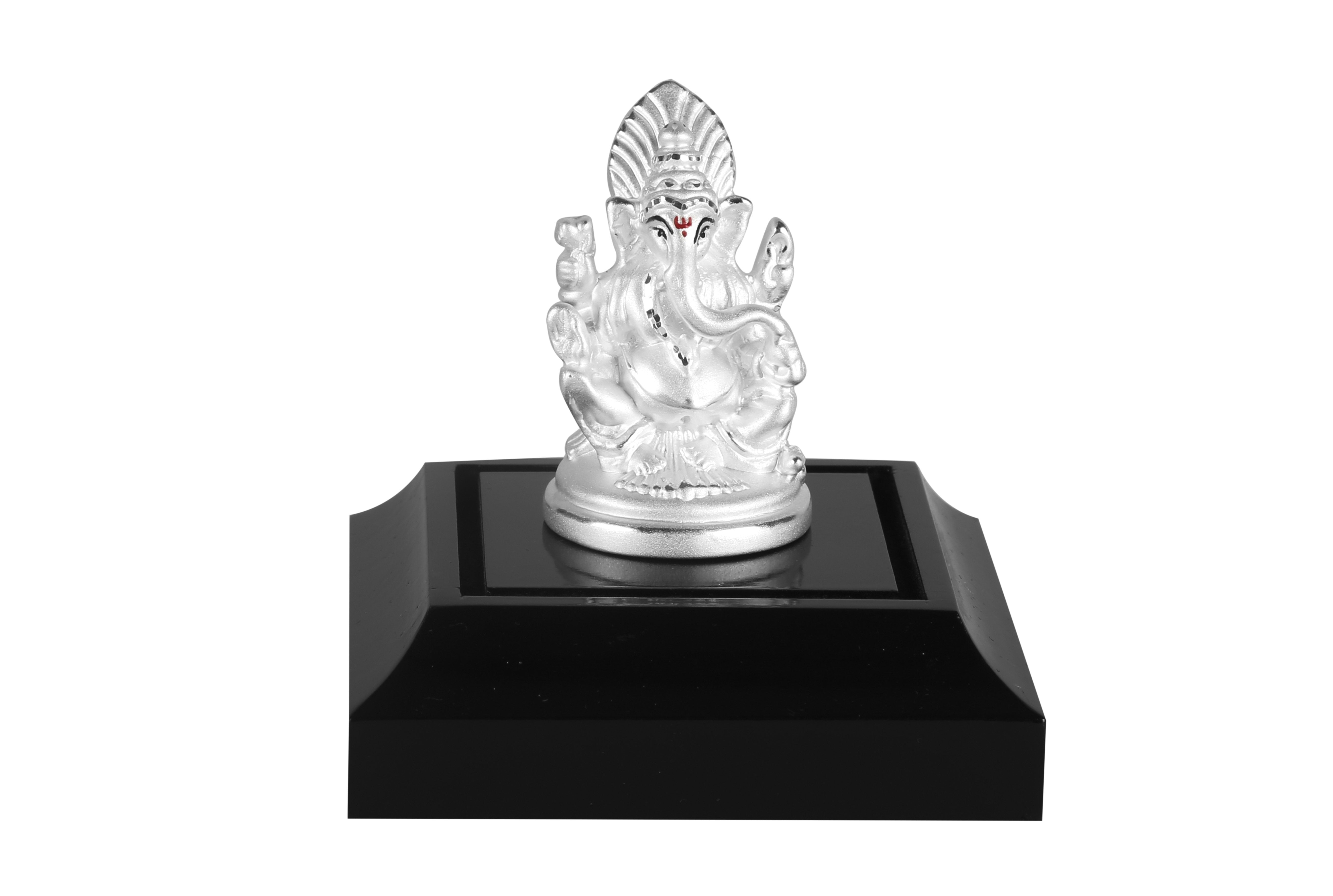 999 Pure Silver Ganesha Idol By Krysaliis Isvara - Krign_26 Idols