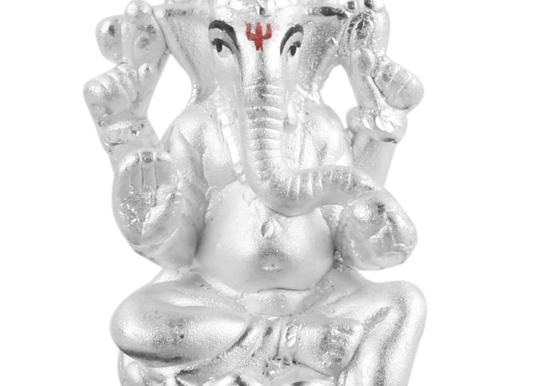 999 Pure Silver Ganesha Idol By Krysaliis Isvara - Krign_33 Idols