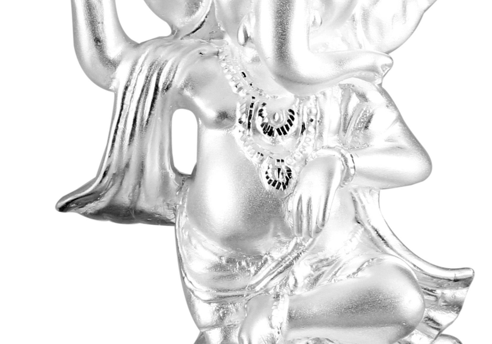 999 Pure Silver Standing Ganesha Idol By Krysaliis Isvara - Krign35 Idols