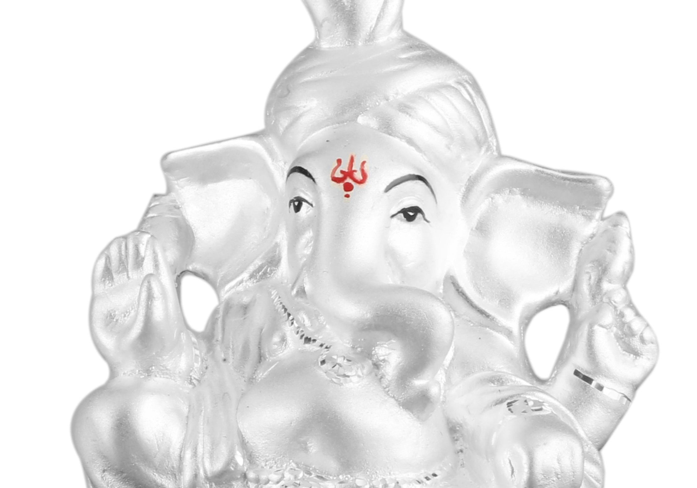 999 Pure Silver Ganesha Idol By Krysaliis Isvara - Krign_37 Idols