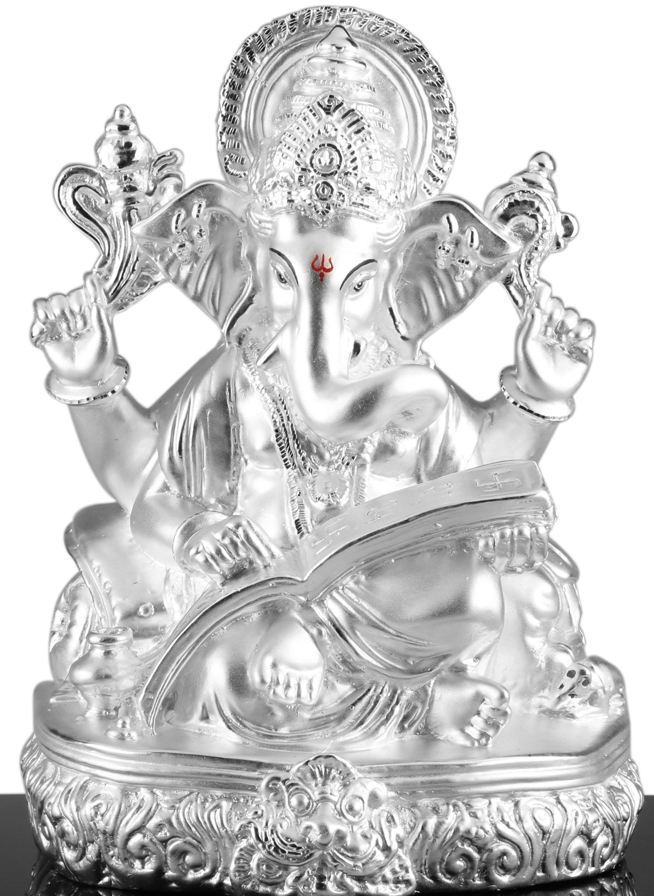 999 Pure Silver Ganesha Idol By Krysaliis Isvara - Krign41 Idols