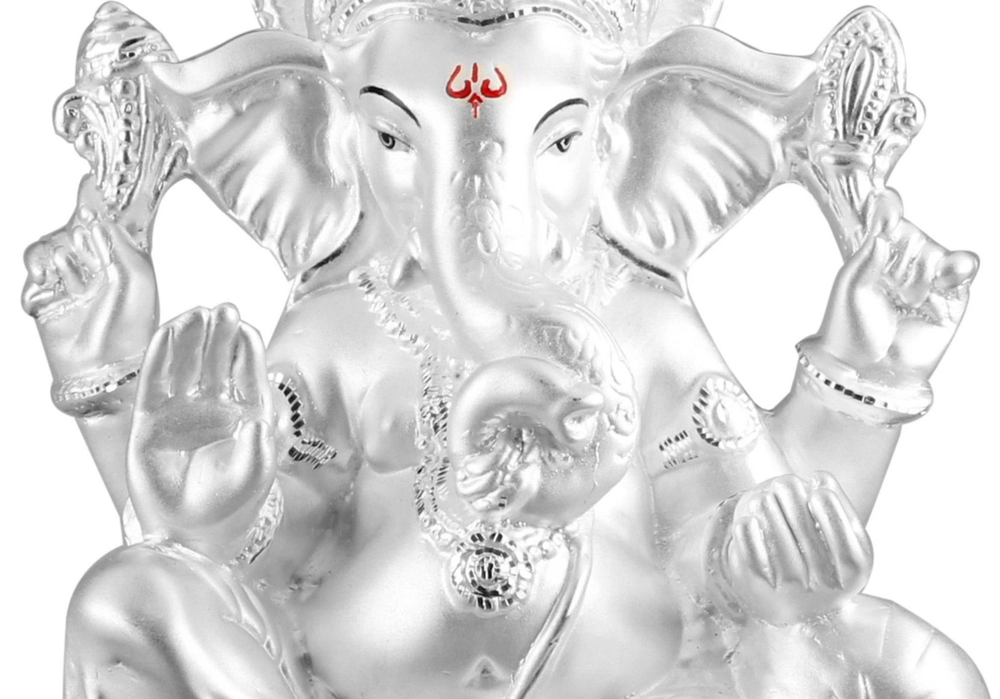 999 Pure Silver Ganesha Idol By Krysaliis Isvara - Krign46 Idols