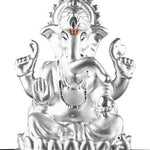 999 Pure Silver Ganesha Idol By Krysaliis Isvara - Krign_Ms02 Idols