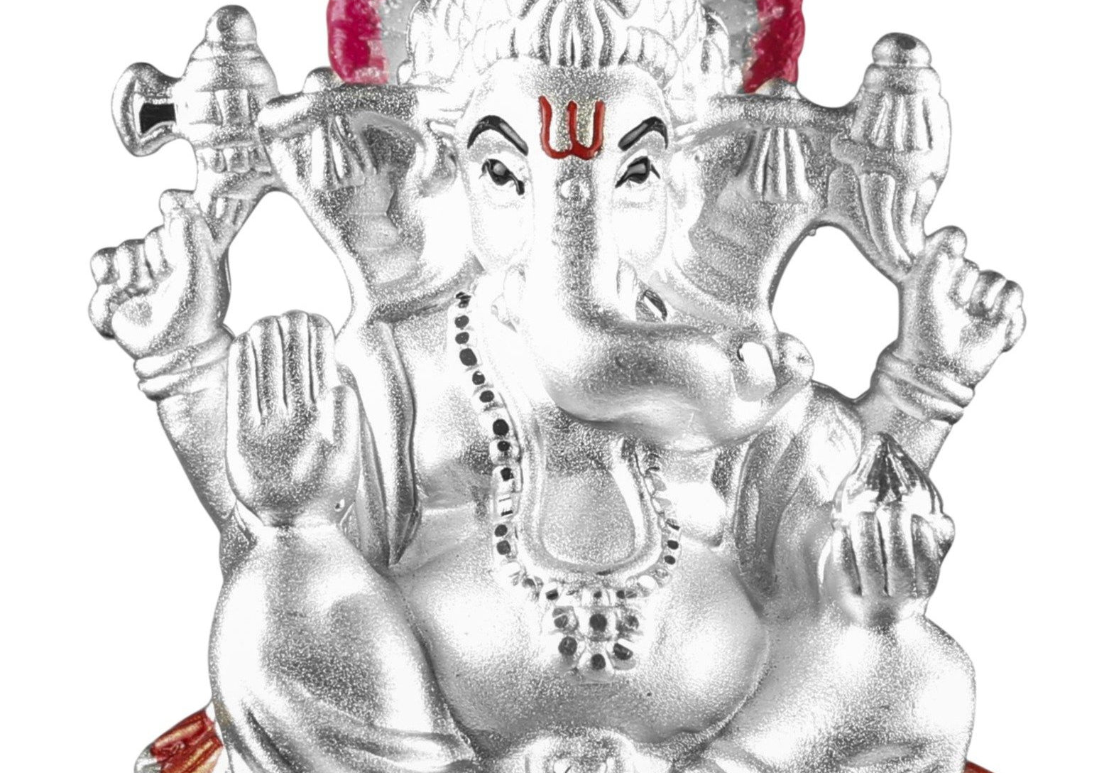 999 Pure Silver Ganesha Idol By Krysaliis Isvara - Krign_Ms05 Idols