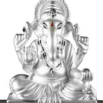 999 Pure Silver Ganesha Idol By Krysaliis Isvara - Krign_Ms13 Idols