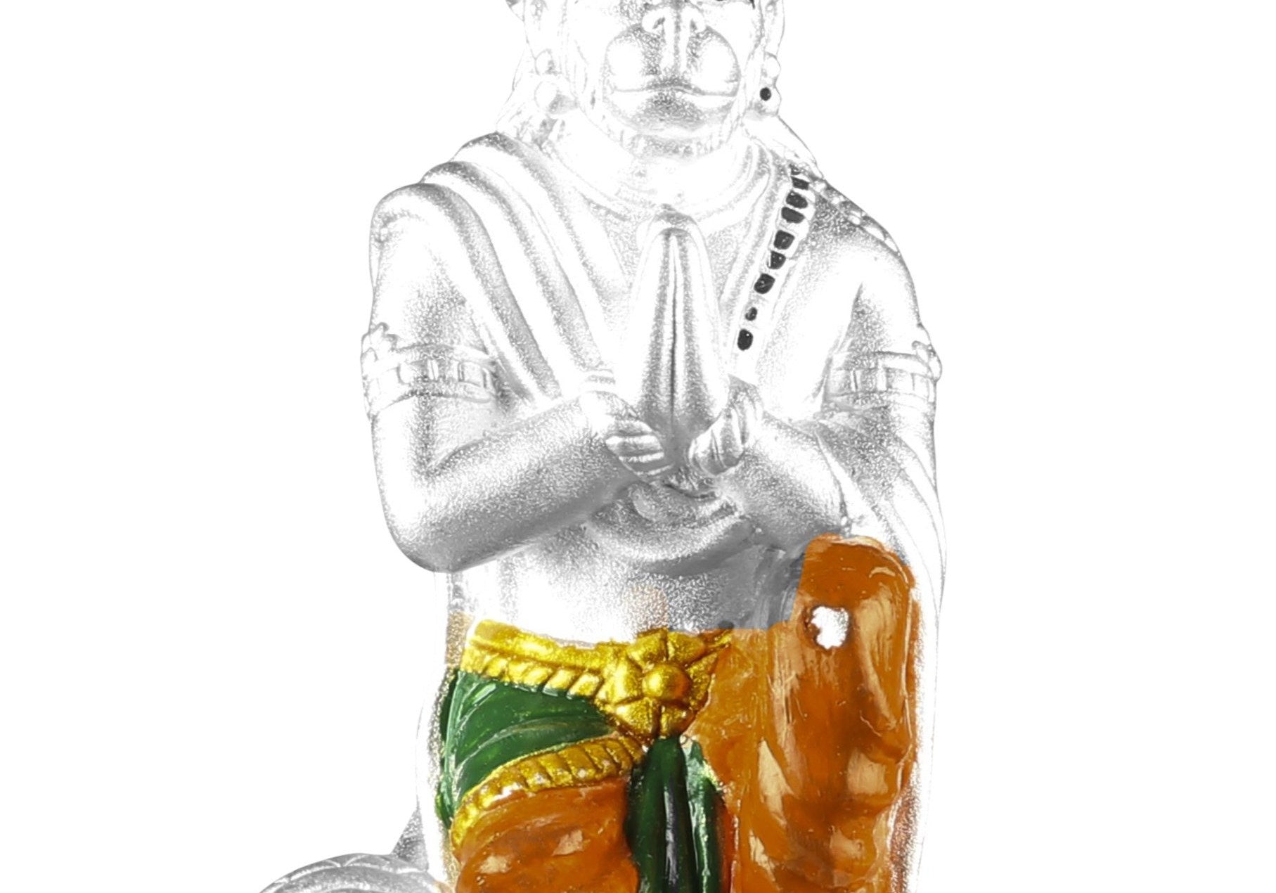 999 Pure Silver Hanuman Idol By Krysaliis Isvara-Krihm_Ms01 Idols