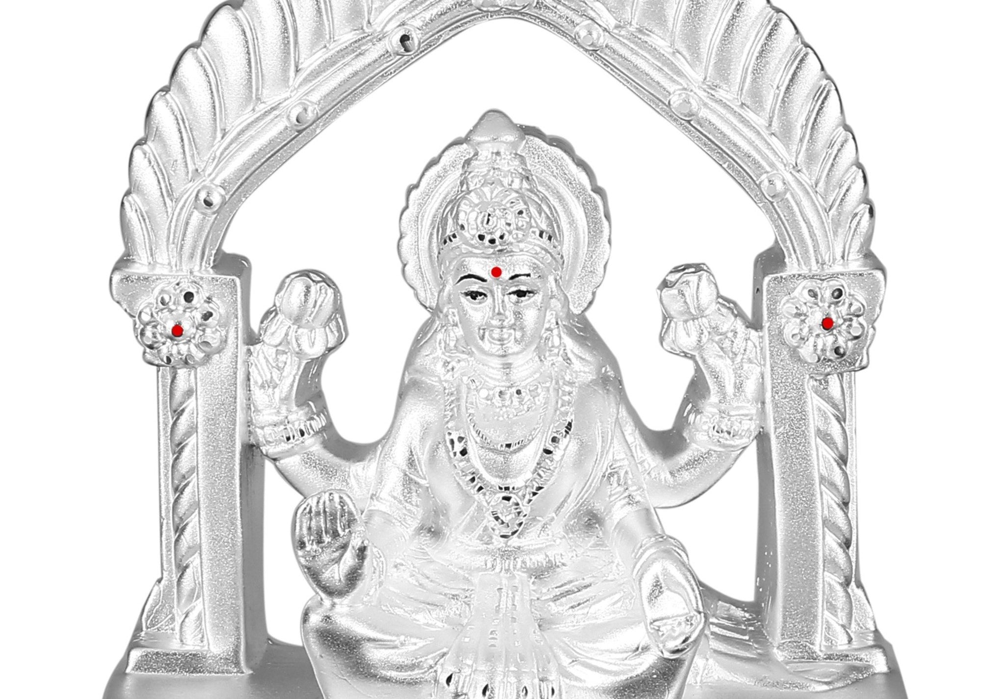 999 Pure Silver Goddess Laxmi Idol By Krysaliis Isvara Idols