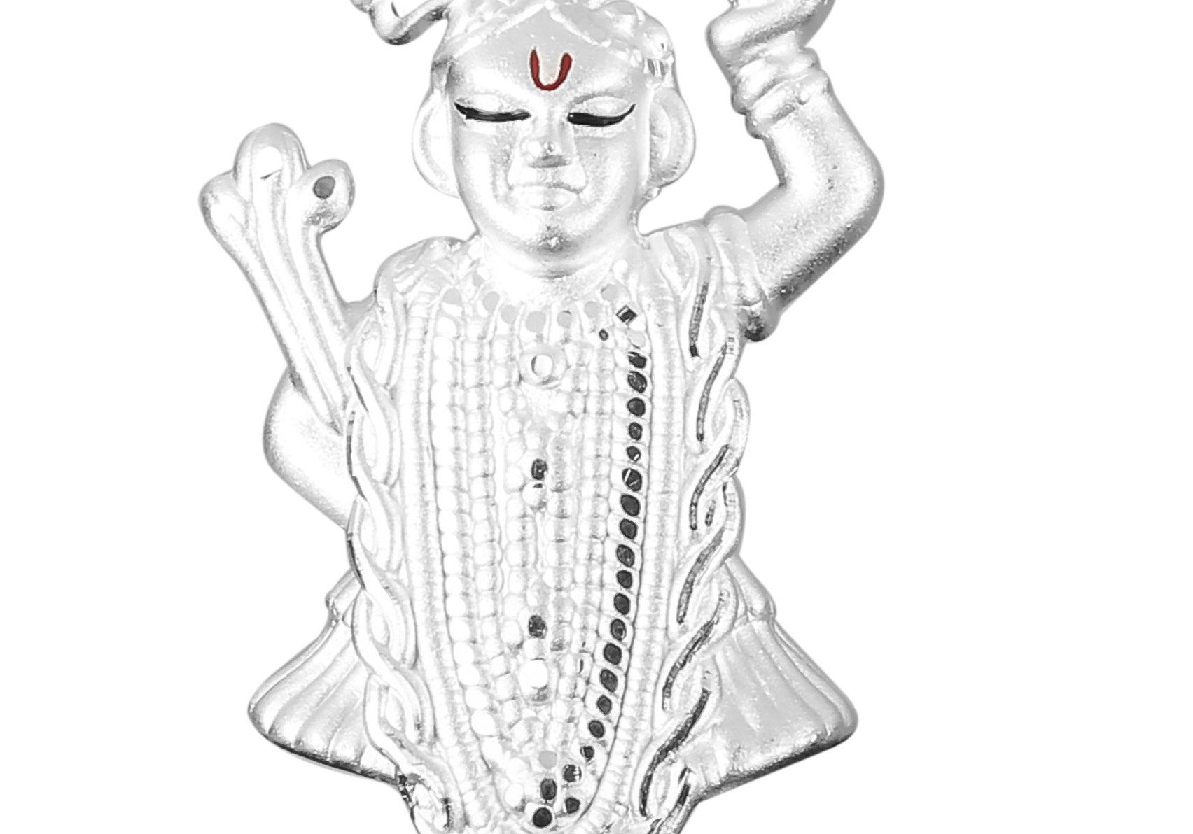 999 Pure Silver Shreenathji Idol By Krysaliis Isvara Idols