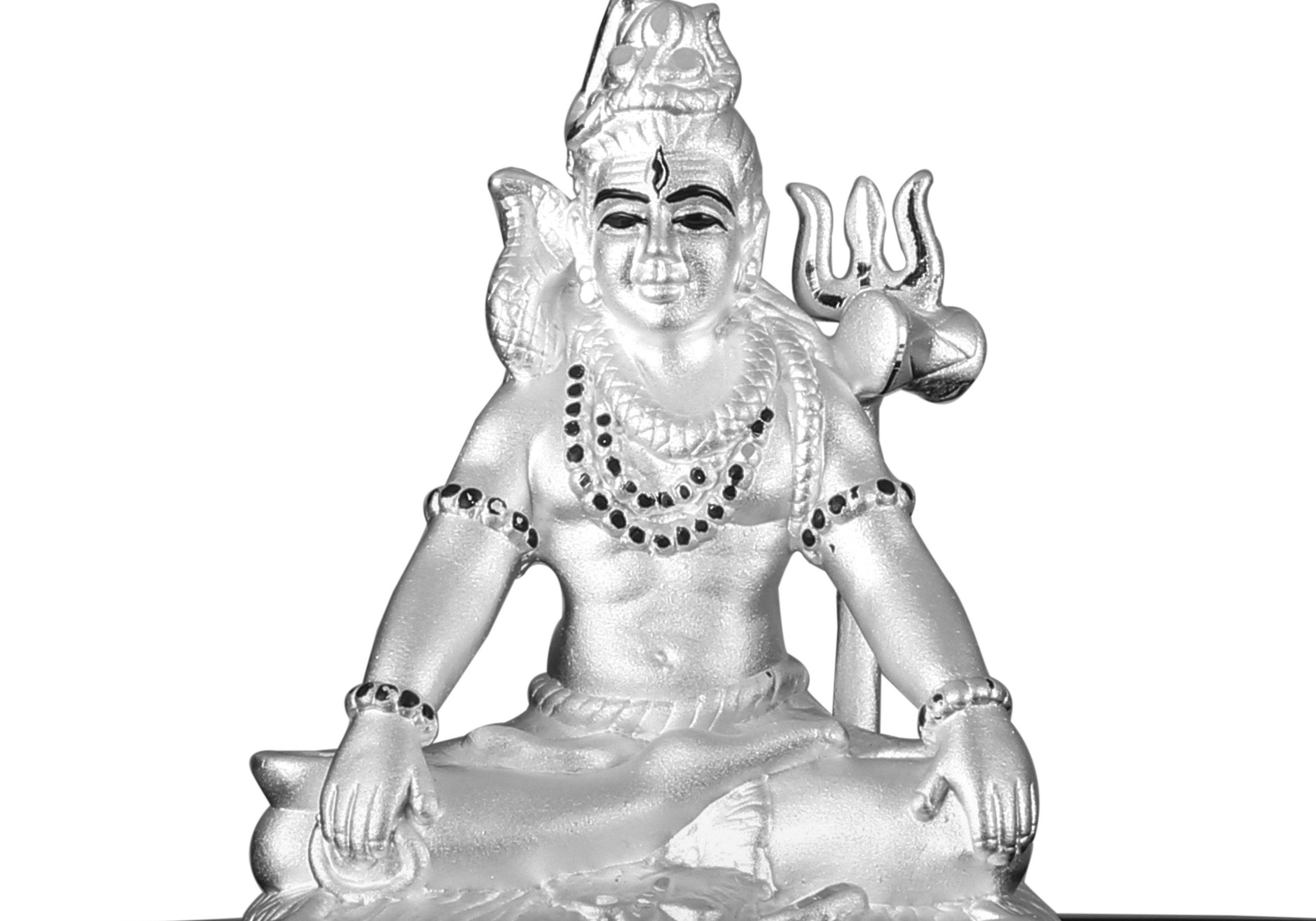 999 Pure Silver Lord Shiva Idol By Krysaliis Isvara-Krisv_03 Idols