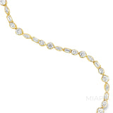 Radiant Mixed-Cut Moissanite Bracelet