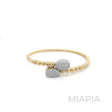 Snap & Swirl Oval Charm Bracelet