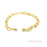 Golden Interlace Bracelet