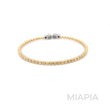 Snap & Swirl Diamond Cluster Bracelet
