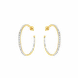 Radiant Curve Hoop Earrings