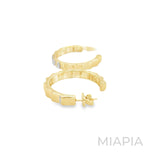 Mosaic Cuff Hoops
