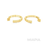 Mosaic Cuff Hoops