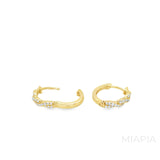 Cascading Sparkle Hoops