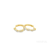 Cascading Sparkle Hoops