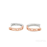 Radiant Duo-Tone Hoops