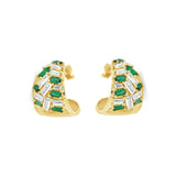 Emerald Mosaic Earrings