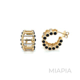 Eterna Hoop Puzzle Earrings
