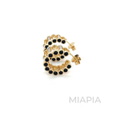 Eterna Hoop Puzzle Earrings
