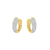 Radiant Pavé Hoops