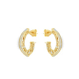 Baroque Elegance Hoops