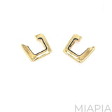 Noir Edge Hoops
