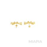 Radiant Ribbon Studs