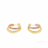 Twist Duo Hoops