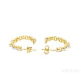 Twisted Elegance Hoops