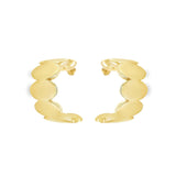 Golden Orbit Hoops