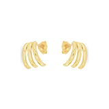 Tiered Curve Earrings