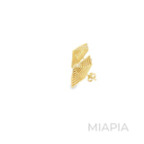 Geometric Spiral Studs