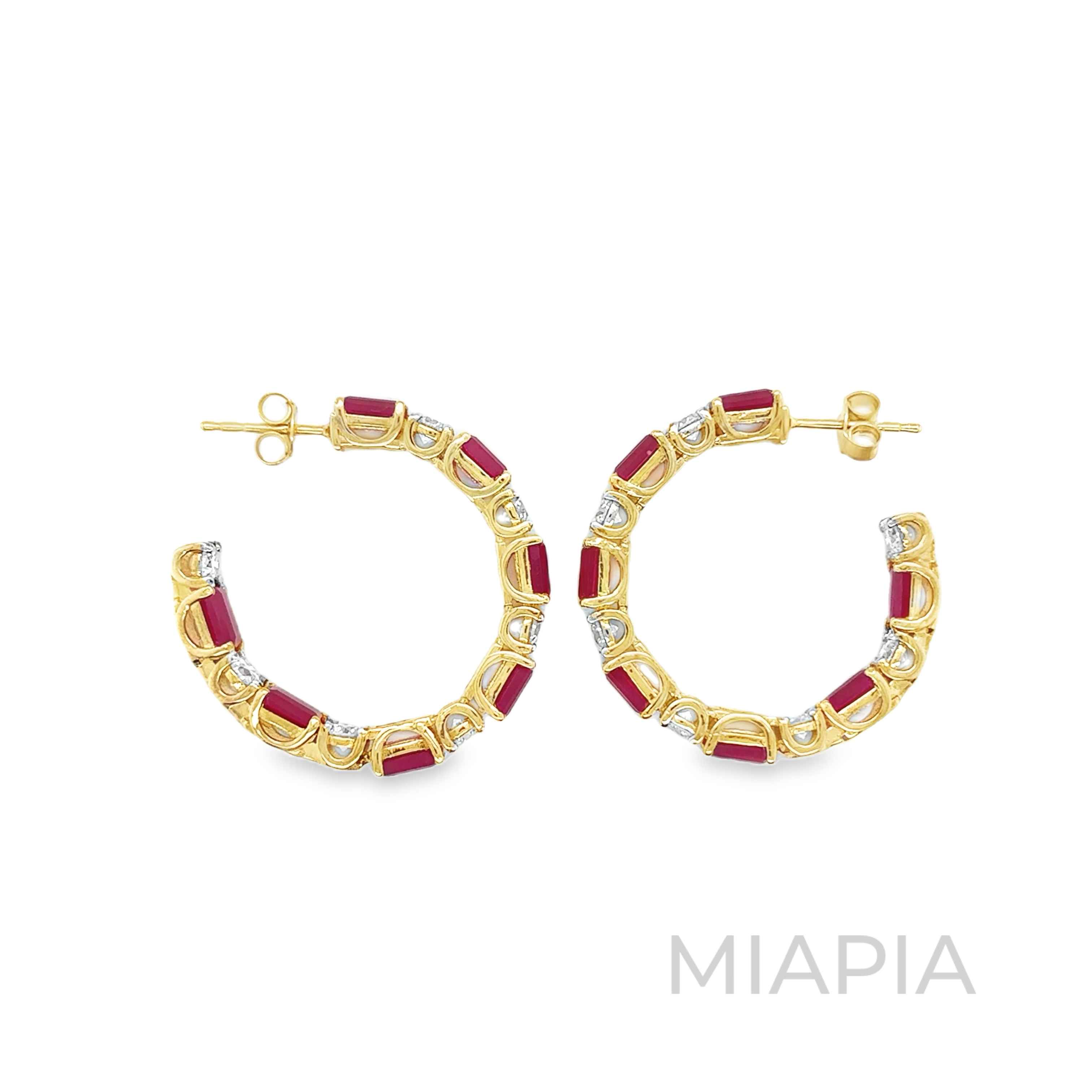 Ruby Enchant Hoops