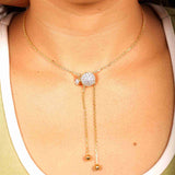 Lustre Cascade Necklace